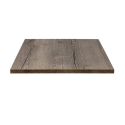 Plateau de table de restaurant HALIFAX TABAC 70x70 46mm d'intérieur - Bois