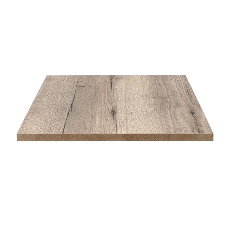 Plateau de table de restaurant HALIFAX NATUREL Ø70 24mm d'intérieur - Bois