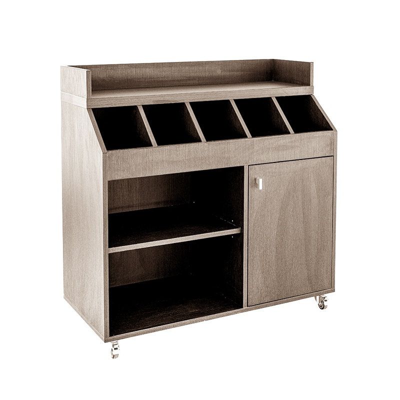 Buffet de restaurant WILLIAM d'intérieur - Bois, métal bardolino