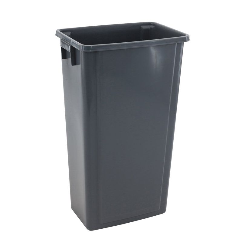 Accessoire POUBELLE PVC JACKY - PVC, gris foncé