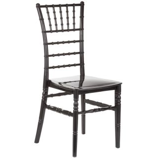 Chaise de restaurant TIFFANY H47 empilable - Polypropylène noir