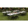 Chaise de restaurant TIFFANY H47 empilable - Polypropylène noir
