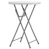 Table de restaurant COCKTAIL 80 Ø80 pliable - Métal