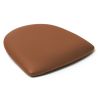 Coussin d'assise pour chaise BUDAPEST II (sans structure) d'intérieur - Bois, similicuir PU terra