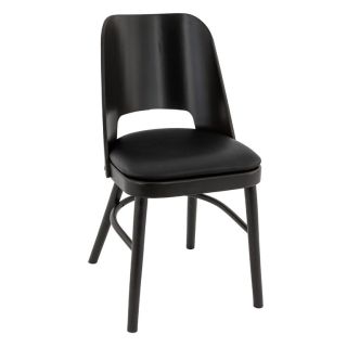 Structure pour chaise BUDAPEST II (sans assise) d'intérieur - Bois teinte wengé
