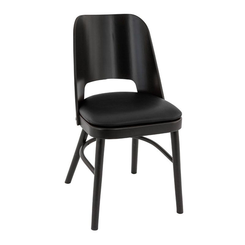 Structure pour chaise BUDAPEST II (sans assise) d'intérieur - Bois teinte wengé