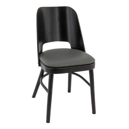 Structure pour chaise BUDAPEST II (sans assise) d'intérieur - Bois teinte wengé