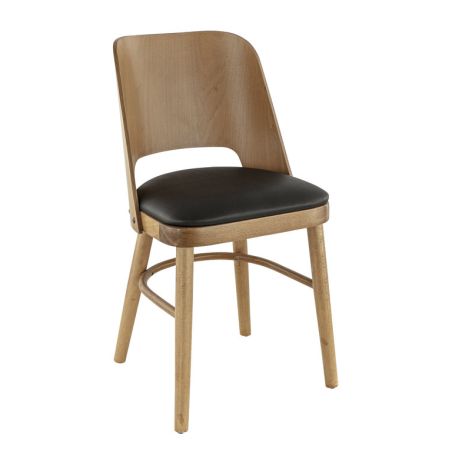 Structure pour chaise BUDAPEST II (sans assise) d'intérieur - Bois teinte chêne miel