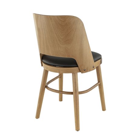 Structure pour chaise BUDAPEST II (sans assise) d'intérieur - Bois teinte chêne miel