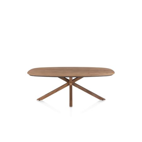 Trapani, table ovale 210 x 120 cm