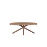 Trapani, table ovale 210 x 120 cm