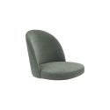Coque pour chaise ELOÏSE (sans structure) d'intérieur - Bois, tissu 100% PES vert
