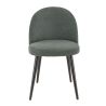 Coque pour chaise ELOÏSE (sans structure) d'intérieur - Bois, tissu 100% PES vert