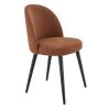 Coque pour chaise ELOÏSE (sans structure) d'intérieur - Bois, tissu 100% PES terra