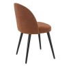 Coque pour chaise ELOÏSE (sans structure) d'intérieur - Bois, tissu 100% PES terra