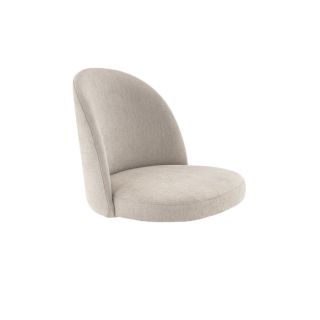 Coque pour chaise ELOÏSE (sans structure) d'intérieur - Bois, tissu 100% PES greige