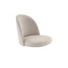Coque pour chaise ELOÏSE (sans structure) d'intérieur - Bois, tissu 100% PES greige