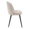 Coque pour chaise ELOÏSE (sans structure) d'intérieur - Bois, tissu 100% PES greige