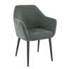 Coque pour chaise ROMEO (sans structure) d'intérieur - Bois, tissu 100% PES vert