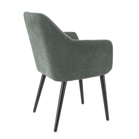 Coque pour chaise ROMEO (sans structure) d'intérieur - Bois, tissu 100% PES vert