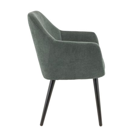 Coque pour chaise ROMEO (sans structure) d'intérieur - Bois, tissu 100% PES vert