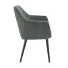 Coque pour chaise ROMEO (sans structure) d'intérieur - Bois, tissu 100% PES vert