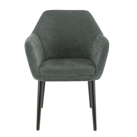 Coque pour chaise ROMEO (sans structure) d'intérieur - Bois, tissu 100% PES vert