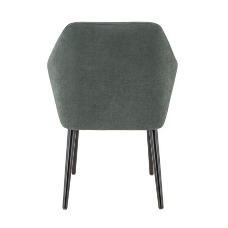Coque pour chaise ROMEO (sans structure) d'intérieur - Bois, tissu 100% PES vert