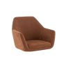 Coque pour chaise ROMEO (sans structure) d'intérieur - Bois, tissu 100% PES terra