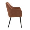 Coque pour chaise ROMEO (sans structure) d'intérieur - Bois, tissu 100% PES terra