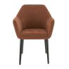 Coque pour chaise ROMEO (sans structure) d'intérieur - Bois, tissu 100% PES terra