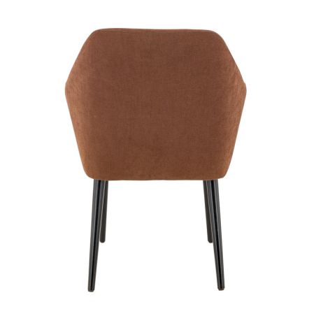 Coque pour chaise ROMEO (sans structure) d'intérieur - Bois, tissu 100% PES terra