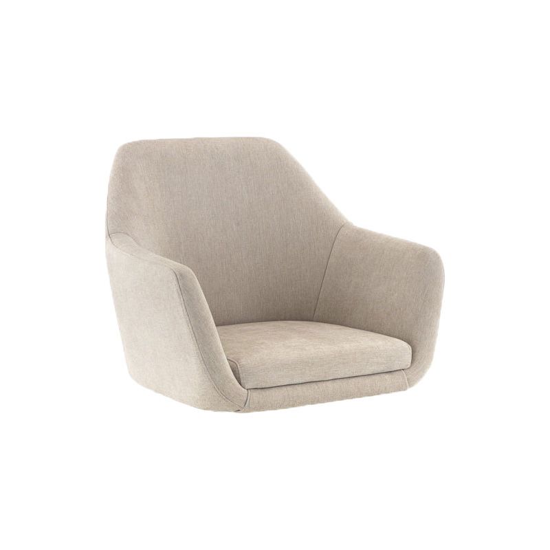 Coque pour chaise ROMEO (sans structure) d'intérieur - Bois, tissu 100% PES greige