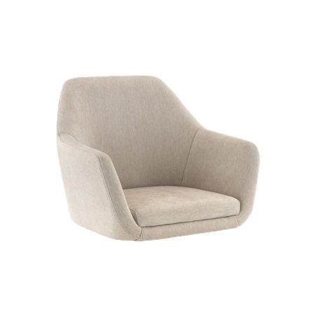 Coque pour chaise ROMEO (sans structure) d'intérieur - Bois, tissu 100% PES greige
