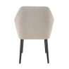 Coque pour chaise ROMEO (sans structure) d'intérieur - Bois, tissu 100% PES greige