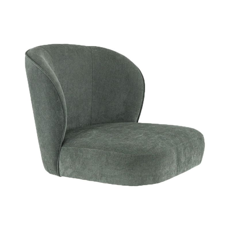 Coque pour chaise CLOTHILDE (sans structure) d'intérieur - Bois, tissu 100% PES vert
