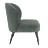 Coque pour chaise CLOTHILDE (sans structure) d'intérieur - Bois, tissu 100% PES vert