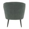 Coque pour chaise CLOTHILDE (sans structure) d'intérieur - Bois, tissu 100% PES vert
