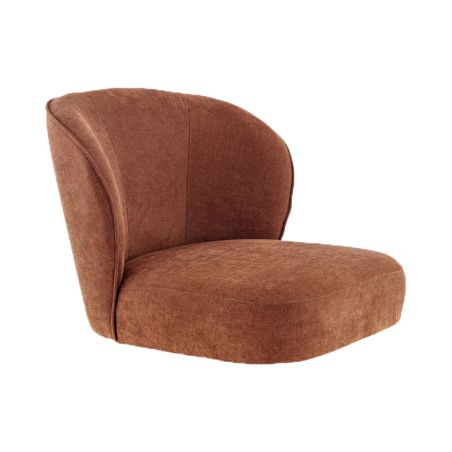 Coque pour chaise CLOTHILDE (sans structure) d'intérieur - Bois, tissu 100% PES terra