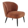 Coque pour chaise CLOTHILDE (sans structure) d'intérieur - Bois, tissu 100% PES terra