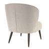 Coque pour chaise CLOTHILDE (sans structure) d'intérieur - Bois, tissu 100% PES greige