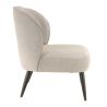 Coque pour chaise CLOTHILDE (sans structure) d'intérieur - Bois, tissu 100% PES greige