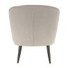 Coque pour chaise CLOTHILDE (sans structure) d'intérieur - Bois, tissu 100% PES greige