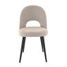 Coque pour chaise GINETTE (sans structure) d'intérieur - Bois, tissu 100% PES greige