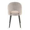 Coque pour chaise GINETTE (sans structure) d'intérieur - Bois, tissu 100% PES greige