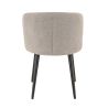 Coque pour chaise ANGÈLE (sans structure) d'intérieur - Bois, tissu 100% PES greige