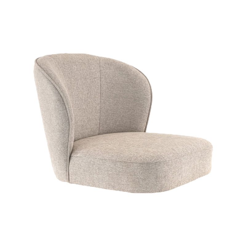Coque pour chaise EUGÉNIE (sans structure) d'intérieur - Bois, tissu 100% PES greige