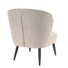 Coque pour chaise EUGÉNIE (sans structure) d'intérieur - Bois, tissu 100% PES greige