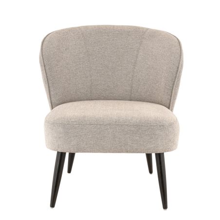 Coque pour chaise EUGÉNIE (sans structure) d'intérieur - Bois, tissu 100% PES greige