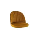 Coque pour chaise EMILE (sans structure) d'intérieur - Bois, tissu 100% PES gold